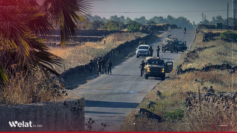 Israeli Forces Target Farmland in the Quneitra Countryside with Artillery