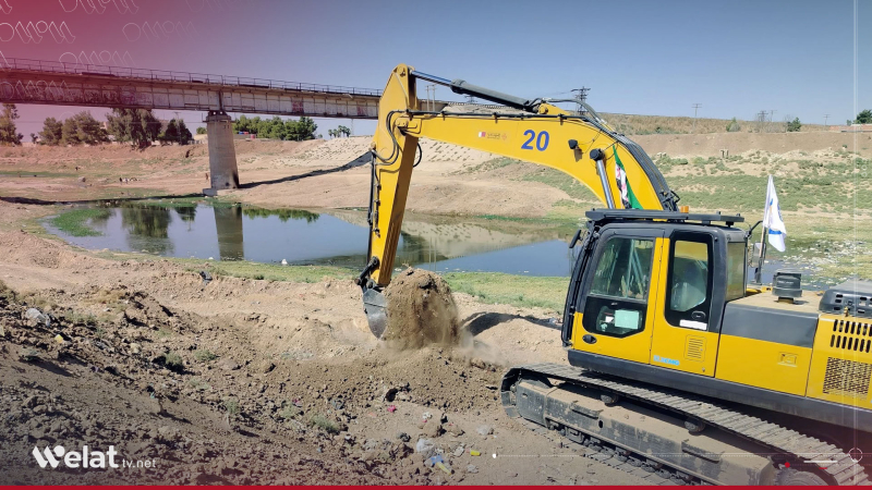 Beginning of the Second Phase of Flood-Prevention Work in Hasaka