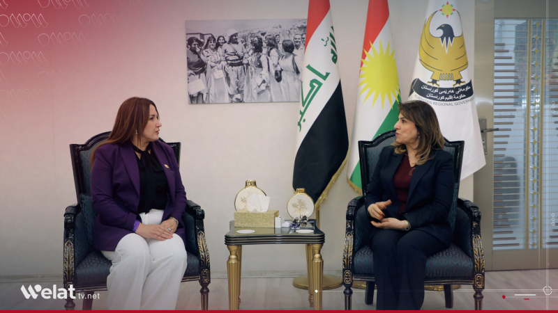 Şêwirmenda Karûbarên Jinan a Sûriyê û Seroka Encûmena Bilind a Kurdistanê civiyan