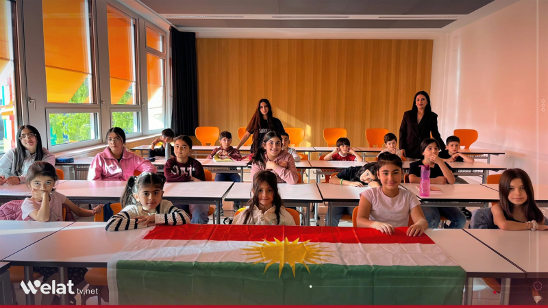 Luxembourg.. Dibistana Kurdî deriyê xwe ji xwendevanan re vedike 