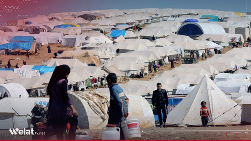 Raid Salih: Derdora 141 hezar malbatî hîn di kampên derbideriyê de li Sûriyê dijîn