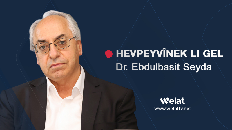 Dr. Ebdulbasit Syeda: Qonax hestiyar e û çareserî hevgirtin e