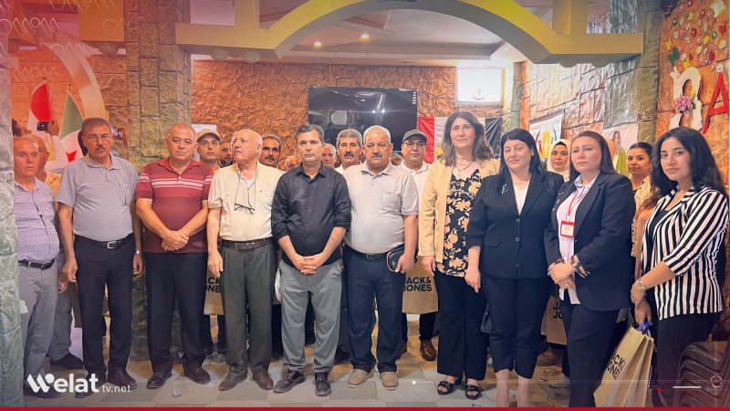 Efrîn.. Derçûyên Peymageha Amadekirina Mamosteyên zimanê Kurdî hatin xelatkirin