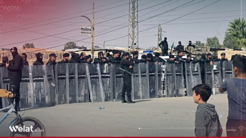لە شاری حەسەکە خۆپیشاندان دەستیپێکرد و هێزە ئەمنییەکان بڵاوەیان پێکرد