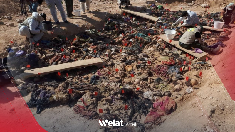 Piraniya wan jin û zarok in.. Termên 172 şehîdên Enfalê bo Herêma Kurdistanê tên vegerandin