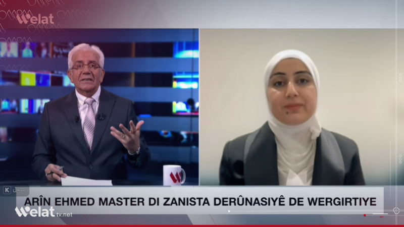 Jineke Kurd li Brîtaniya Master di zanista derûnasiyê de werdigire